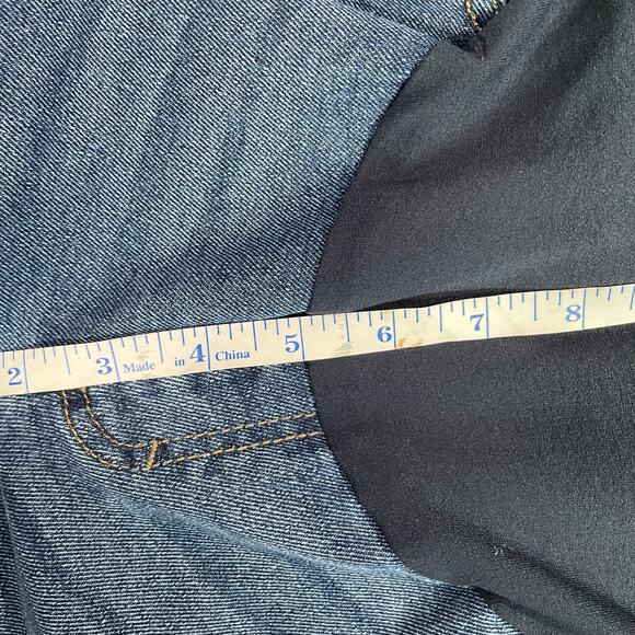 Harper Grey Maternity Jeans Full Panel Ripped Jeans Womens Size Small - Picture 14 of 14